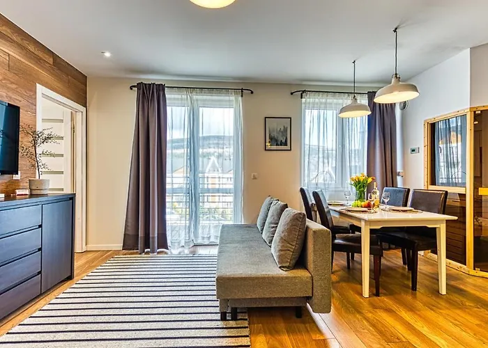 Zdrojowy Z Sauna - 5d 아파트 Świeradów-Zdrój